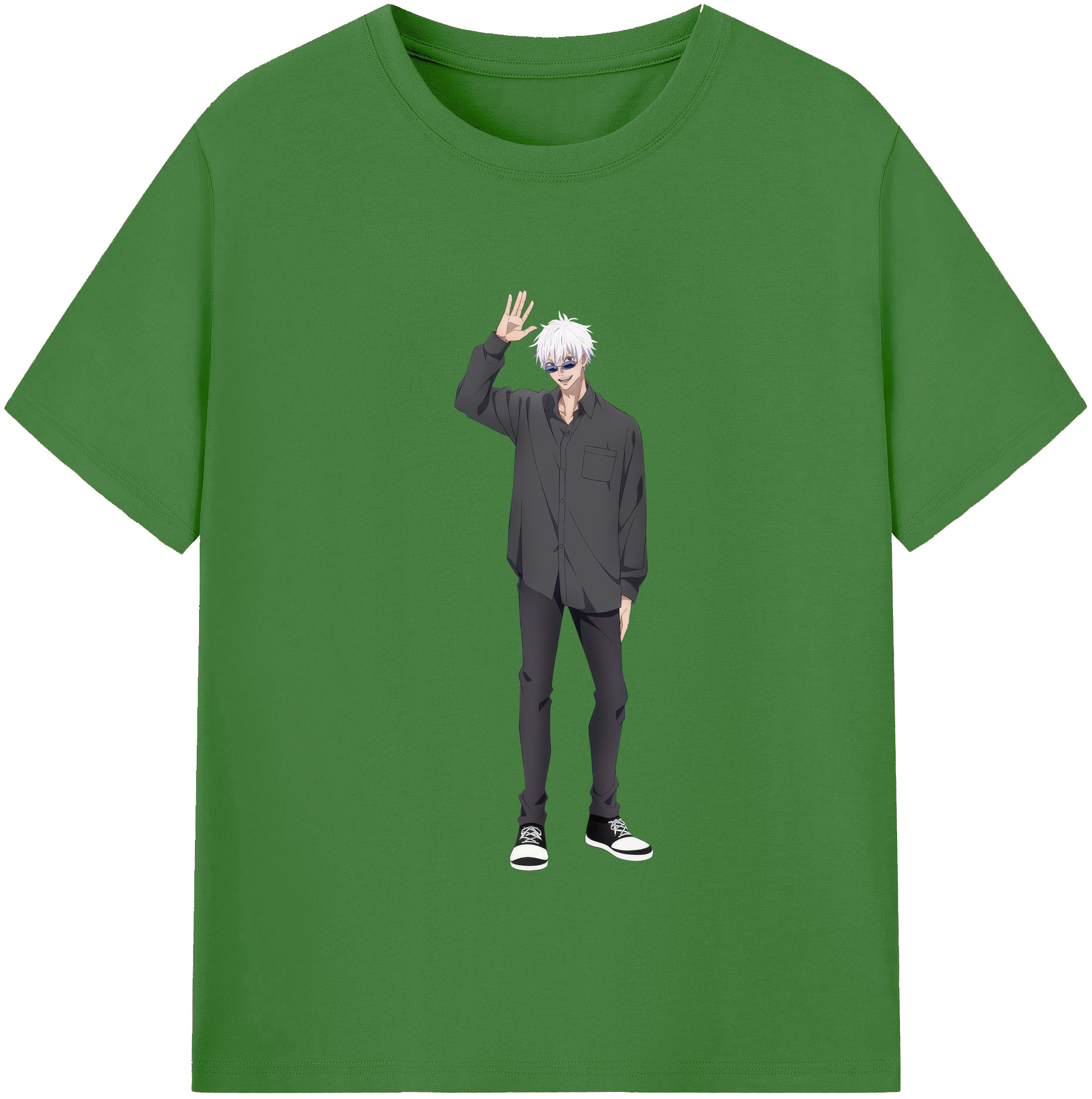 （画像用） 呪術廻戦 Jujutsu Kaisen レディースカジュアルプリントTシャツ（綿100％）